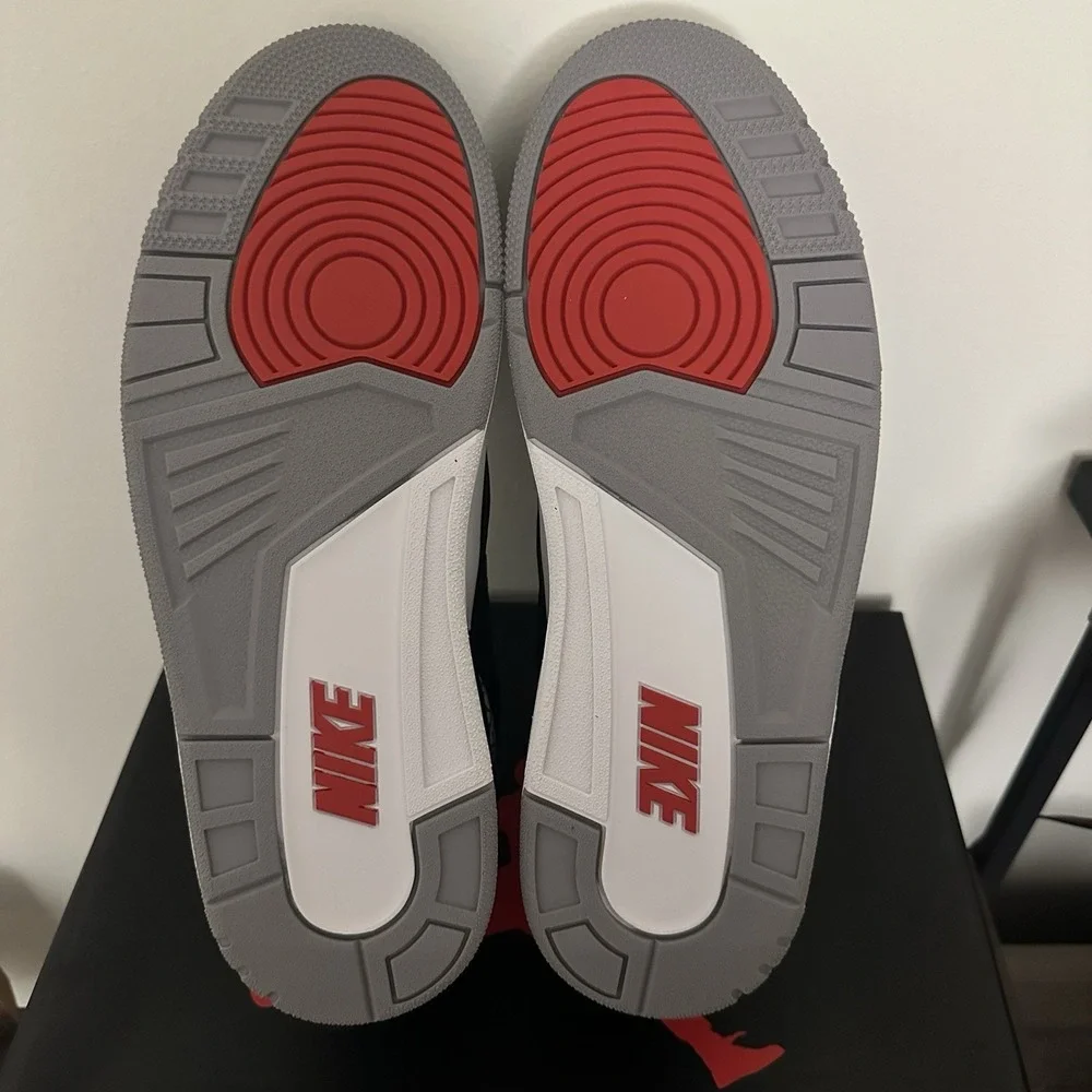 Size 13 - Jordan 3 Retro OG Mid Black Cement  Style 854262-001  2018 New Box